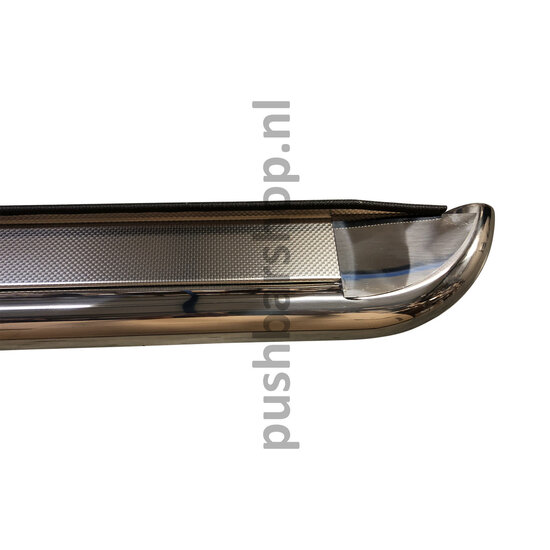 Hyundai IX 35 sidebars 60 mm met RVS trede