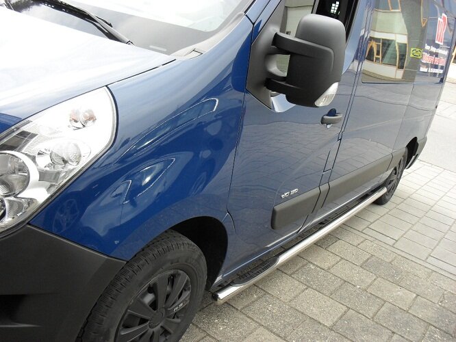 Renault Master L3 Sidebars buis 70 mm met 3 steps