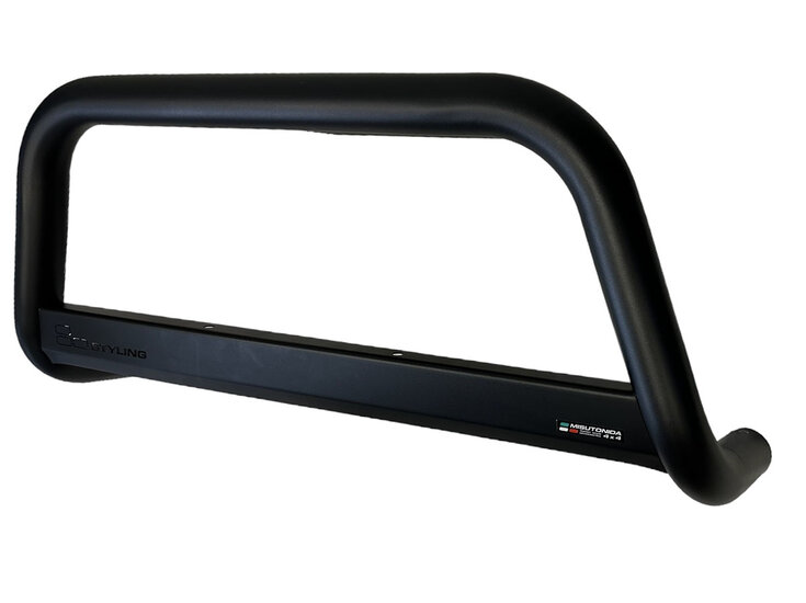 Citroën Berlingo 2015 tot 2018 – pushbar Ø 63 mm met CE/EU certificaat - RVS 304 zwarte poedercoating