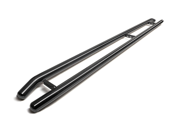 Citroën Jumper 2006 tot 2014 L4 - sidebars Ø 60 mm - geknikt - glans zwart