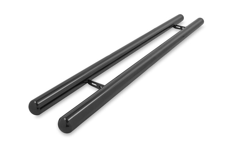 Volkswagen Amarok 2010 tot 2023 – sidebars Ø 70 mm - rechte buis - glans zwart