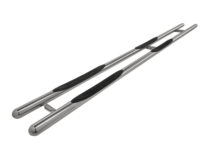Nissan Interstar 1998 tot 2010 L1 - sidebars Ø 70 mm - rechte buis met 4 steps - RVS 304 hoogglans gepolijst