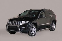 Jeep Grand Cherokee 2011 tot 2015 - super pushbar Ø 76 mm met CE/EU certificaat - RVS 304 hoogglans gepolijst