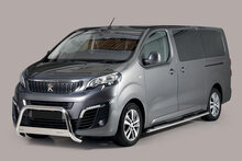 Peugeot Expert 2017 tot heden L1 - pushbar Ø 63 mm met CE/EU certificaat - RVS 304 hoogglans gepolijst