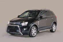 Opel Antara 2011 tot 2017 - super pushbar Ø 76 mm met CE/EU certificaat - RVS 304 hoogglans gepolijst