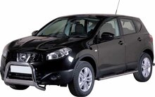 Nissan Qashqai 2010 tot 2014 - pushbar Ø 63 mm met CE/EU certificaat - RVS 304 hoogglans gepolijst