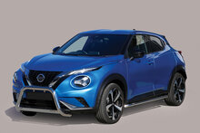 Nissan Juke 2019 tot heden - pushbar Ø 63 mm met CE/EU certificaat - RVS 304 hoogglans gepolijst