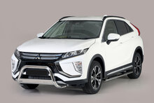 Mitsubishi Eclipse Cross 2017 tot heden - pushbar Ø 63 mm met CE/EU certificaat - RVS 304 hoogglans gepolijst