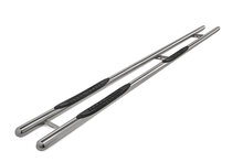 Mercedes Citan 2012 tot 2021 L1 - sidebars Ø 70 mm - rechte buis met 3 steps - hoogglans gepolijst