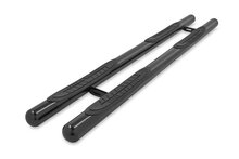 Volkswagen Amarok 2010 tot 2023 - sidebars Ø 70 mm - rechte buis met 4 steps - RVS 304 glans zwart