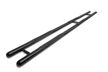 Ford Transit Custom 2023 tot heden L2 - sidebars Ø 70 mm - rechte buis met 4 steps - RVS 304 mat zwart