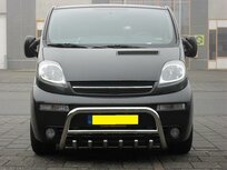 Opel Vivaro pushbar met carterbeschermer Opel Vivaro pushbar met carterbeschermer