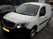 Mercedes Citan L2 sidebars 60 mm met RVS trede Mercedes Citan L2 sidebars 60 mm met RVS trede