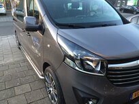 Fiat Talento L1 sidebars 60 mm met RVS trede Fiat Talento L1 sidebars 60 mm met RVS trede