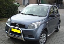 Daihatsu Terios 2006+ sidebars 60 mm met RVS trede Daihatsu Terios 2006+ sidebars 60 mm met RVS trede