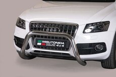 Audi Q5 2008 tot 2017 - super pushbar Ø 76 mm met CE/EU certificaat - RVS 304 hoogglans gepolijst Audi Q5 2008 tot 2017 - super pushbar Ø 76 mm met CE/EU certificaat - RVS 304 hoogglans gepolijst