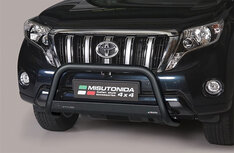 Toyota Land Cruiser 150 2013 tot 2018 – pushbar Ø 63 mm met CE/EU certificaat - RVS 304 zwarte poedercoating Toyota Land Cruiser 150 2013 tot 2018 – pushbar Ø 63 mm met CE/EU certificaat - RVS 304 zwarte poedercoating
