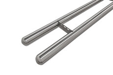 Peugeot Boxer 2014 tot heden L1 - sidebars Ø 80 mm - rechte buis - hoogglans gepolijst Peugeot Boxer 2014 tot heden L1 - sidebars Ø 80 mm - rechte buis - hoogglans gepolijst