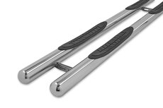 Volkswagen Amarok 2010 tot 2023 - sidebars Ø 70 mm - rechte buis met 4 steps - hoogglans gepolijst Volkswagen Amarok 2010 tot 2023 - sidebars Ø 70 mm - rechte buis met 4 steps - hoogglans gepolijst