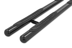Volkswagen Amarok 2010 tot 2023 - sidebars Ø 70 mm - rechte buis met 4 steps - RVS 304 glans zwart Volkswagen Amarok 2010 tot 2023 - sidebars Ø 70 mm - rechte buis met 4 steps - RVS 304 glans zwart